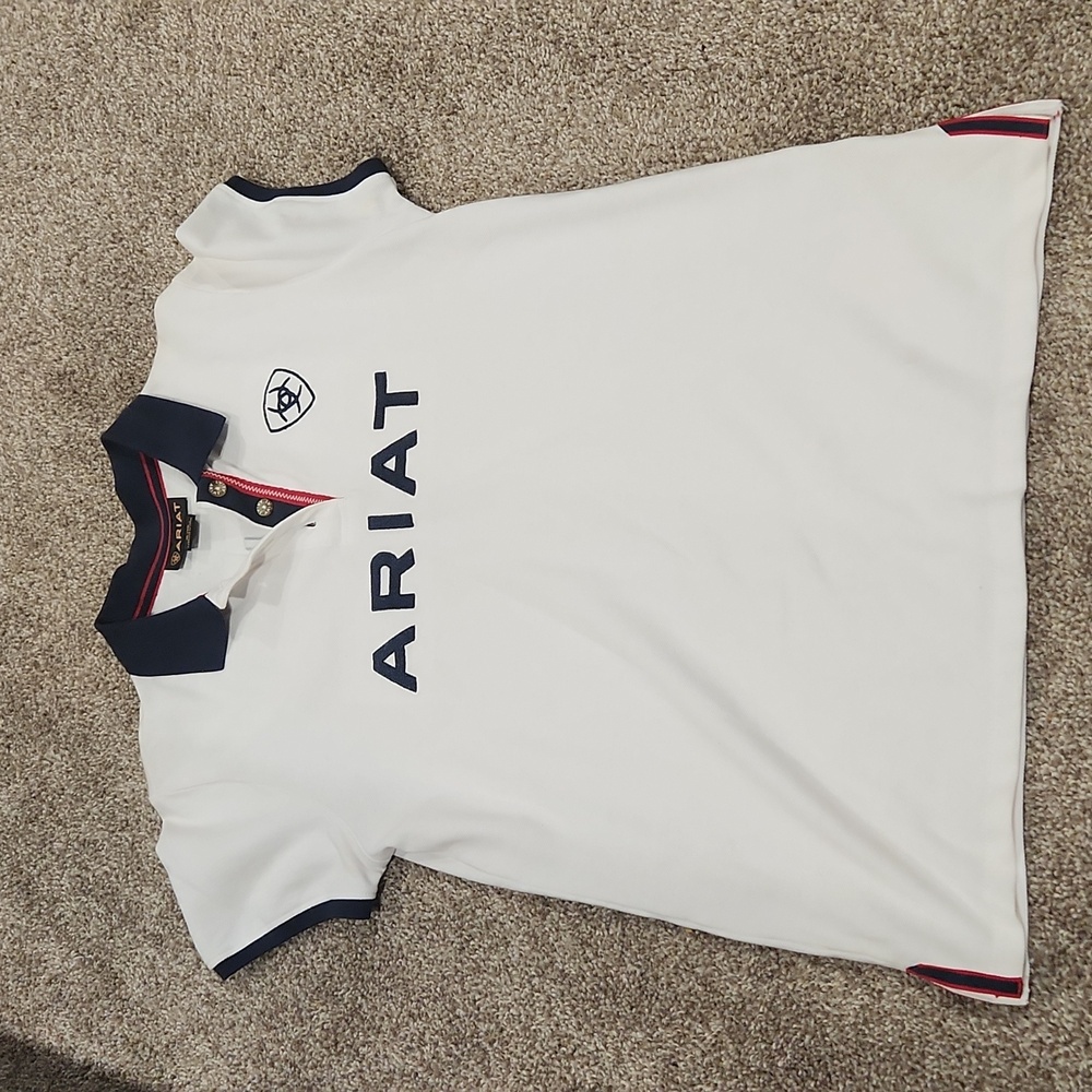 Ariat polo kids xl/ womens small EUC